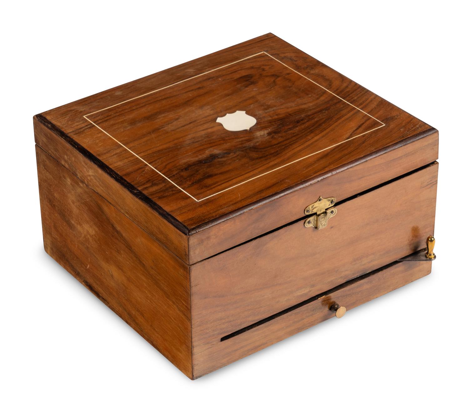 An Aegir 8 7/16-Inch Disk Music Box