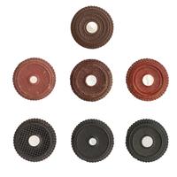 [EARLY PHOTOGRAPHY - UNION CASES]. A group of 7 triple thick "oreo" cases in assorted colors, including: