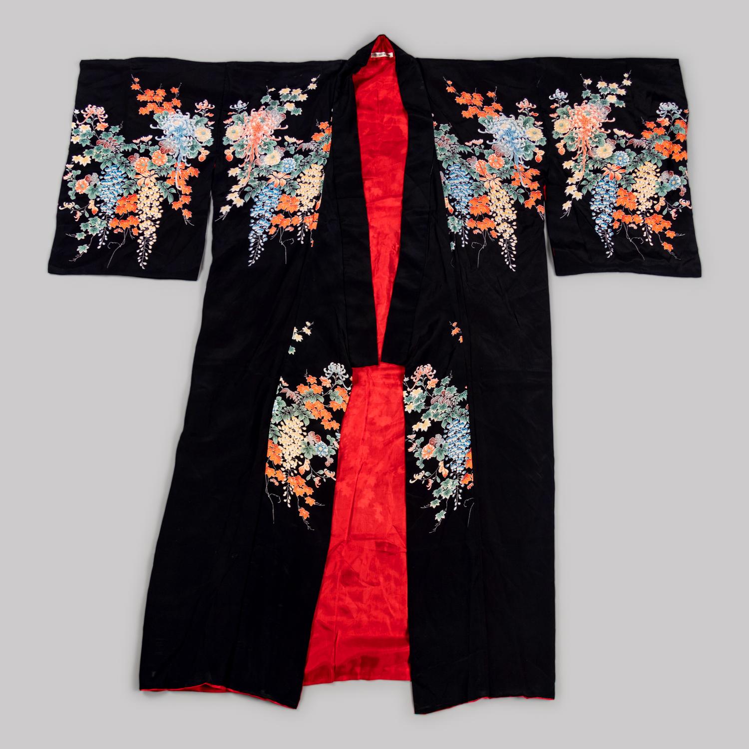 Four Silk Kimono