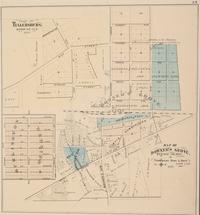 A group of 14 19th and 20th century maps, comprising: