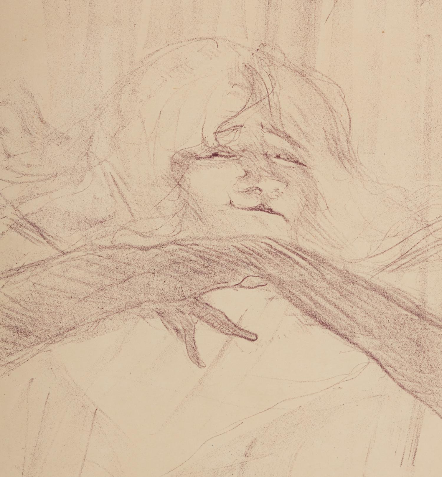 Linger, Longer, Loo ( Plate 7 from Yvette Guilbert), 1898