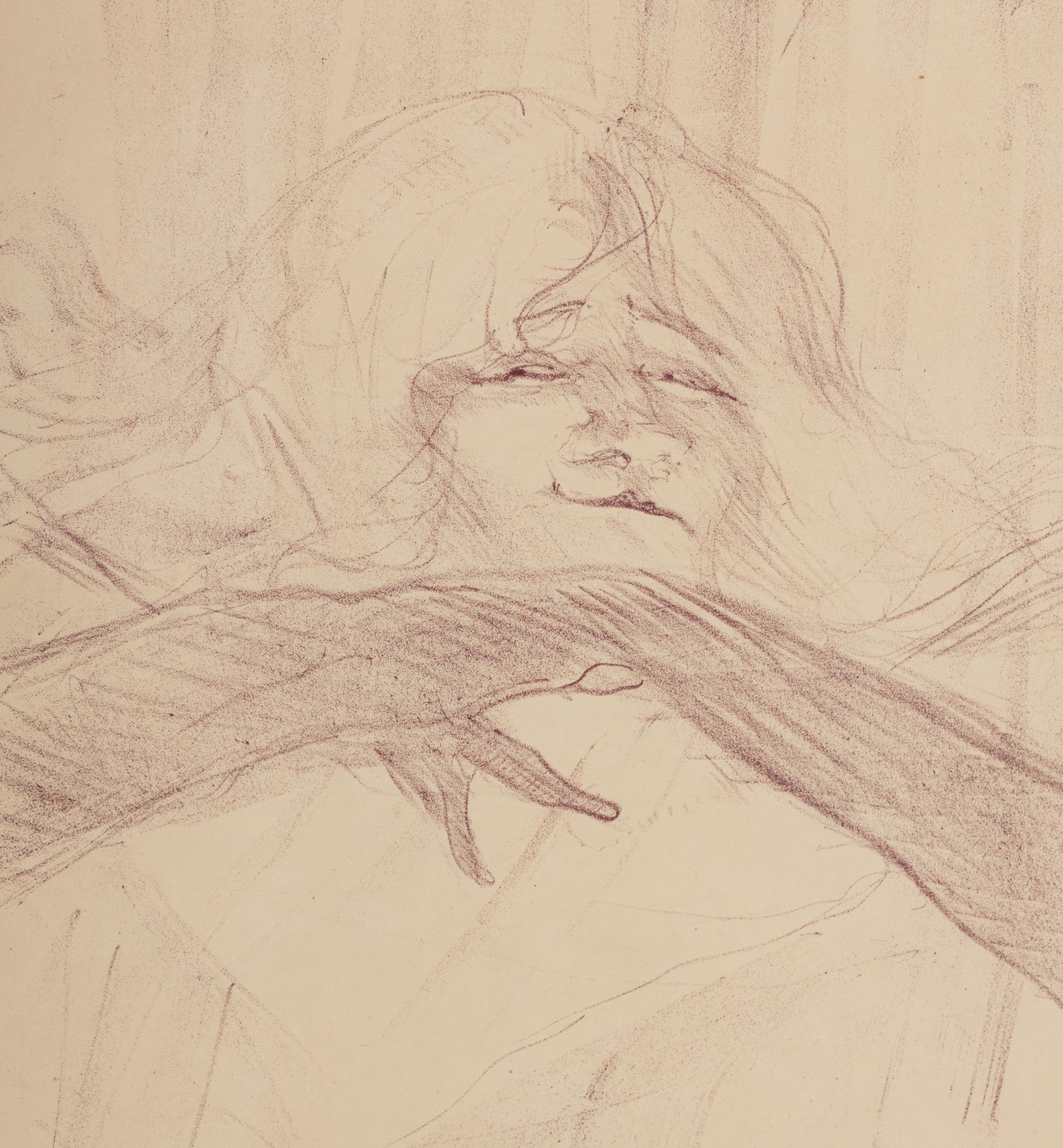 Linger, Longer, Loo ( Plate 7 from Yvette Guilbert), 1898