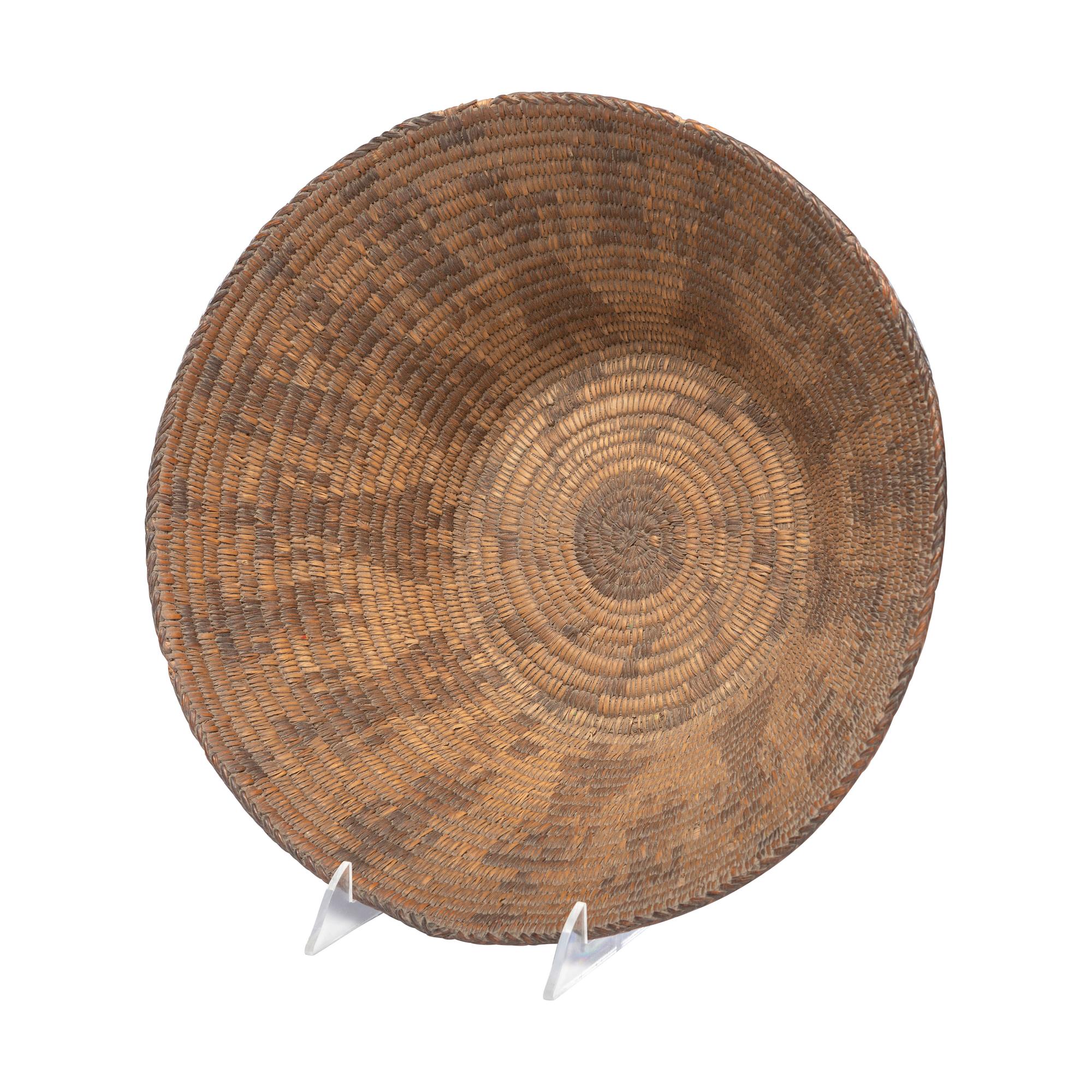 Akimel O'odham Figural Basket
