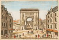 A Collection of Eighteen Hand-Colored Engravings Depicting Views of European Capitals and Famous Buildings