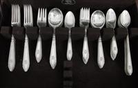 An American Silver Flatware Service