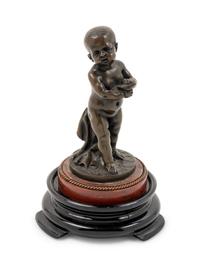 A Continental Bronze Figure