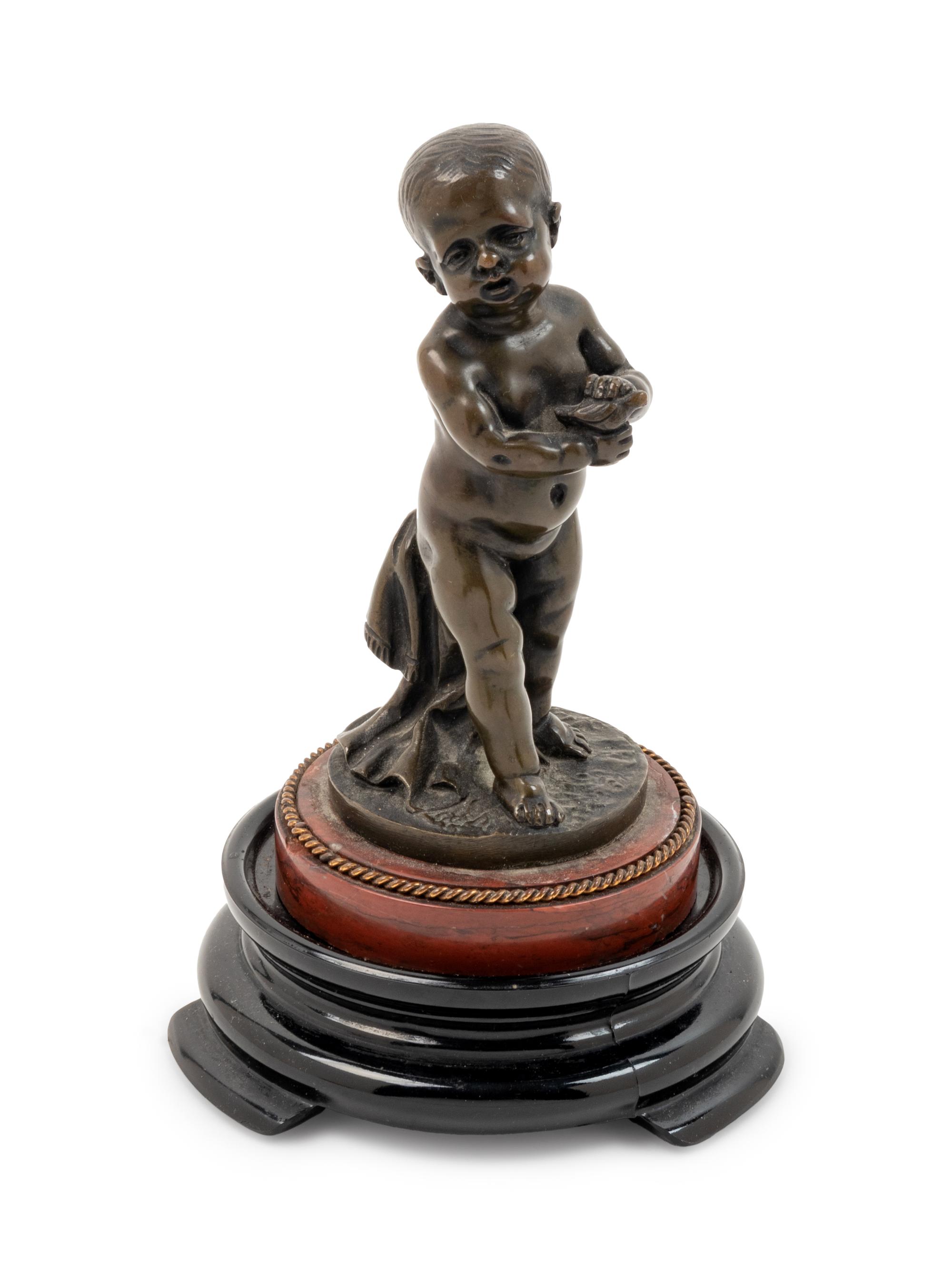 A Continental Bronze Figure