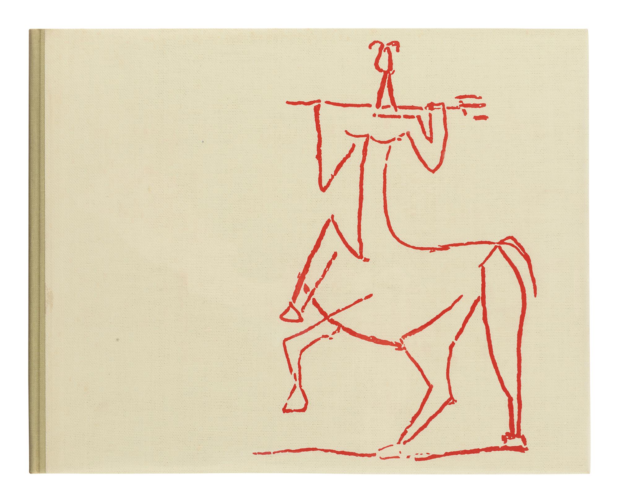 [PICASSO, Pablo (1881-1973)]. SOUCHÈRE, Dor de la. Picasso in Antibes. New York: Pantheon Books, 1960.