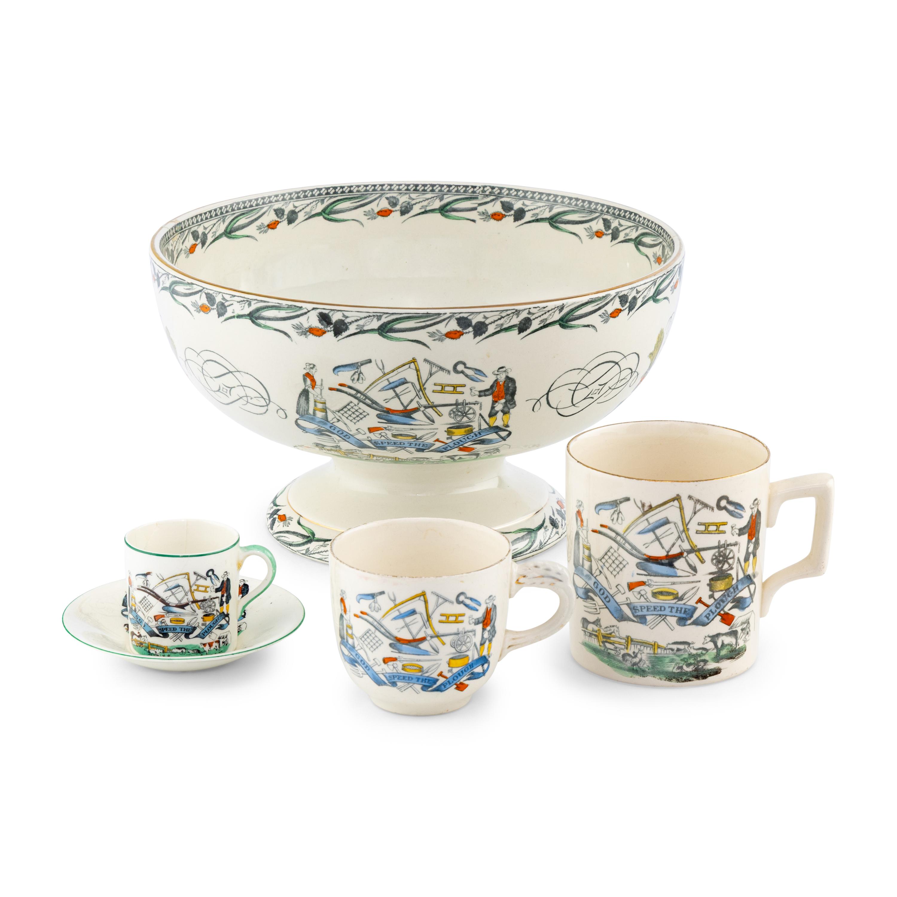 An English Ceramic Dinner Service