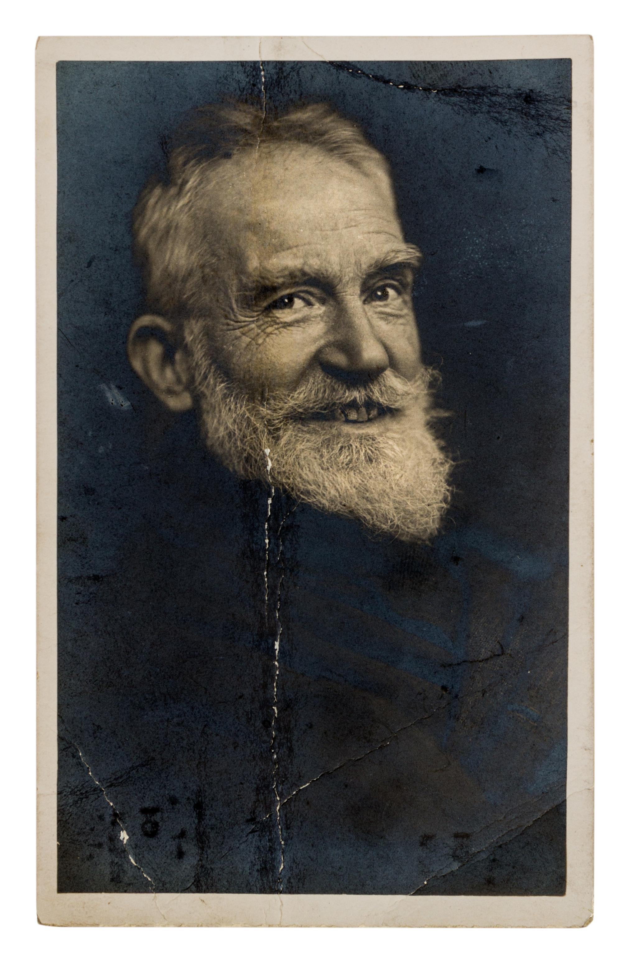 SHAW, George Bernard (1856-1950). Autograph letter signed ("G. Bernard Shaw"), to Morley Dainow Jr. St. Lawrence, 6 September 1924.
