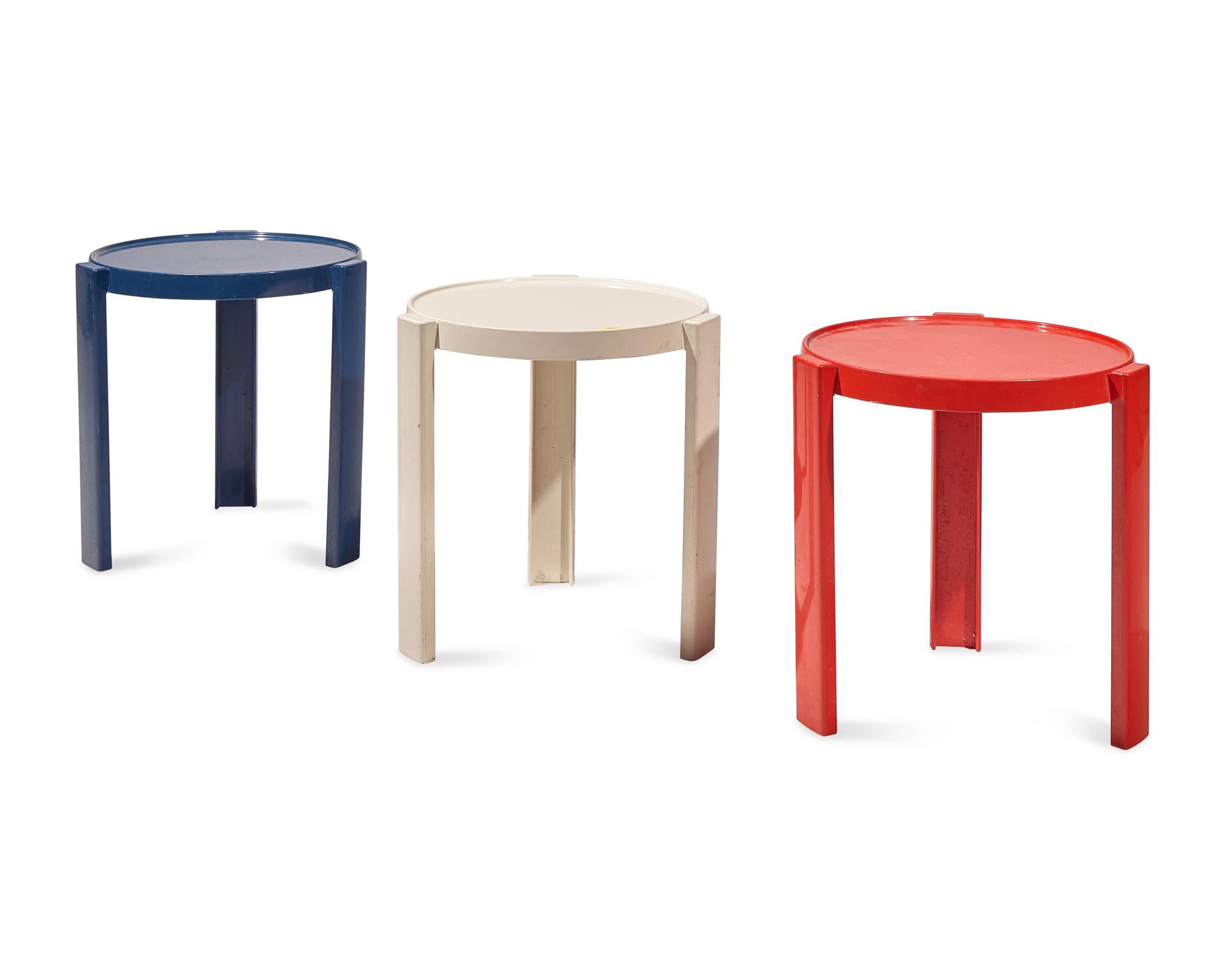 Set of Three Tables