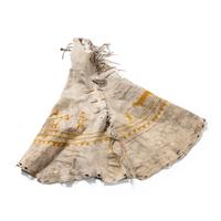 Plains Painted Model Hide Tipi