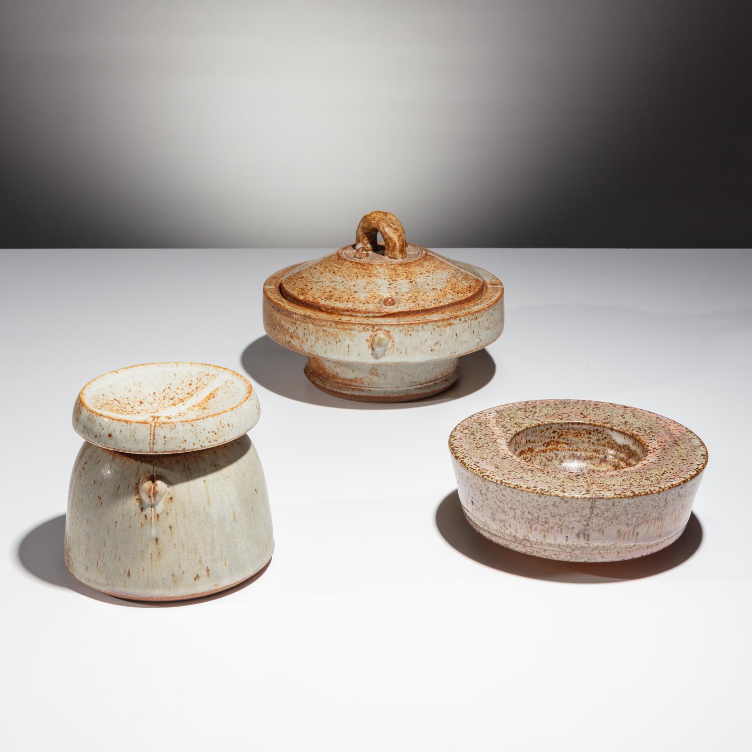 Ted Randall (American, 1914–1985) — Three Ceramic Items