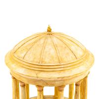 A Painted Wood Model of a Rotunda