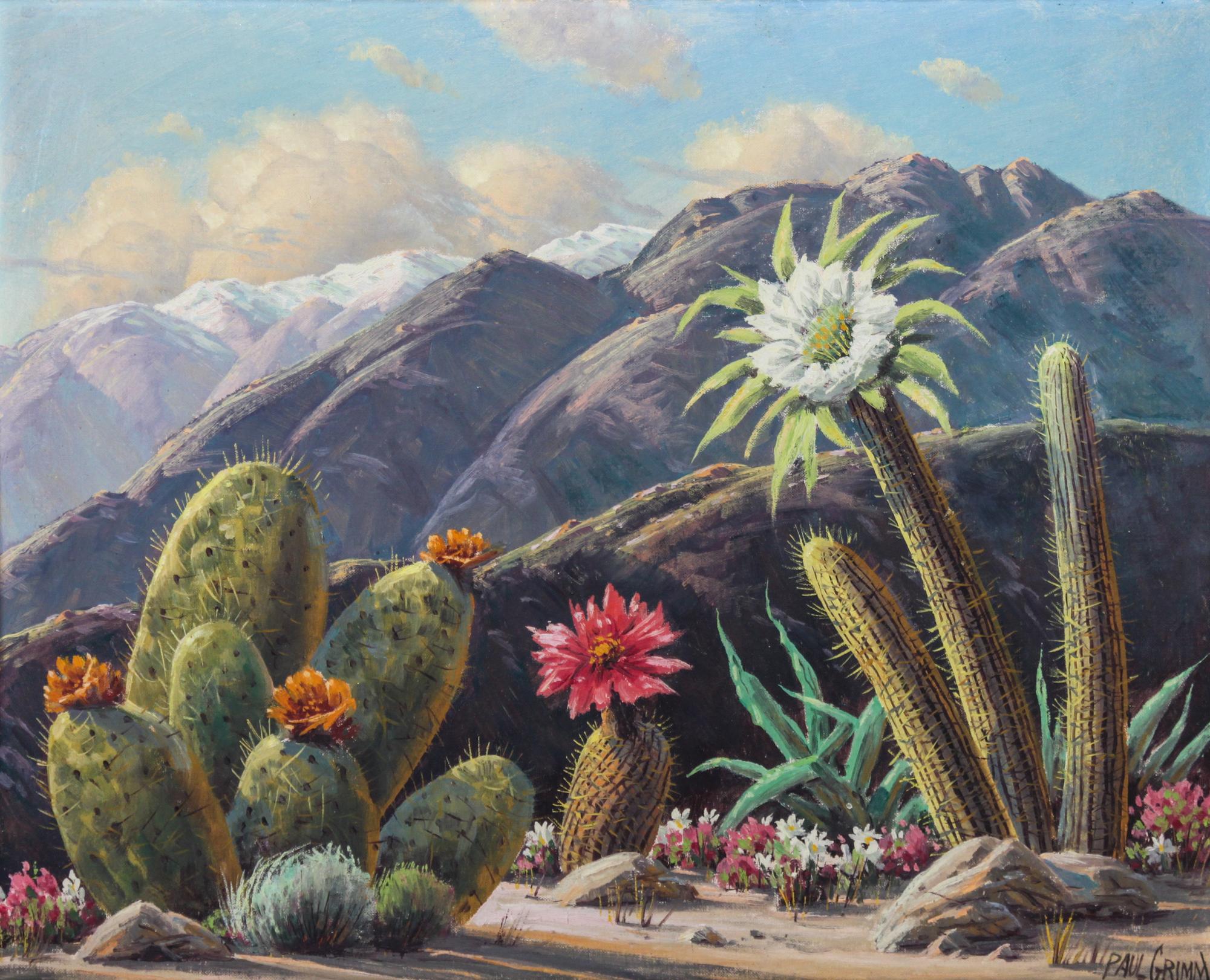 Paul Grimm, (American, b. 1891-1974), Desert Beauties