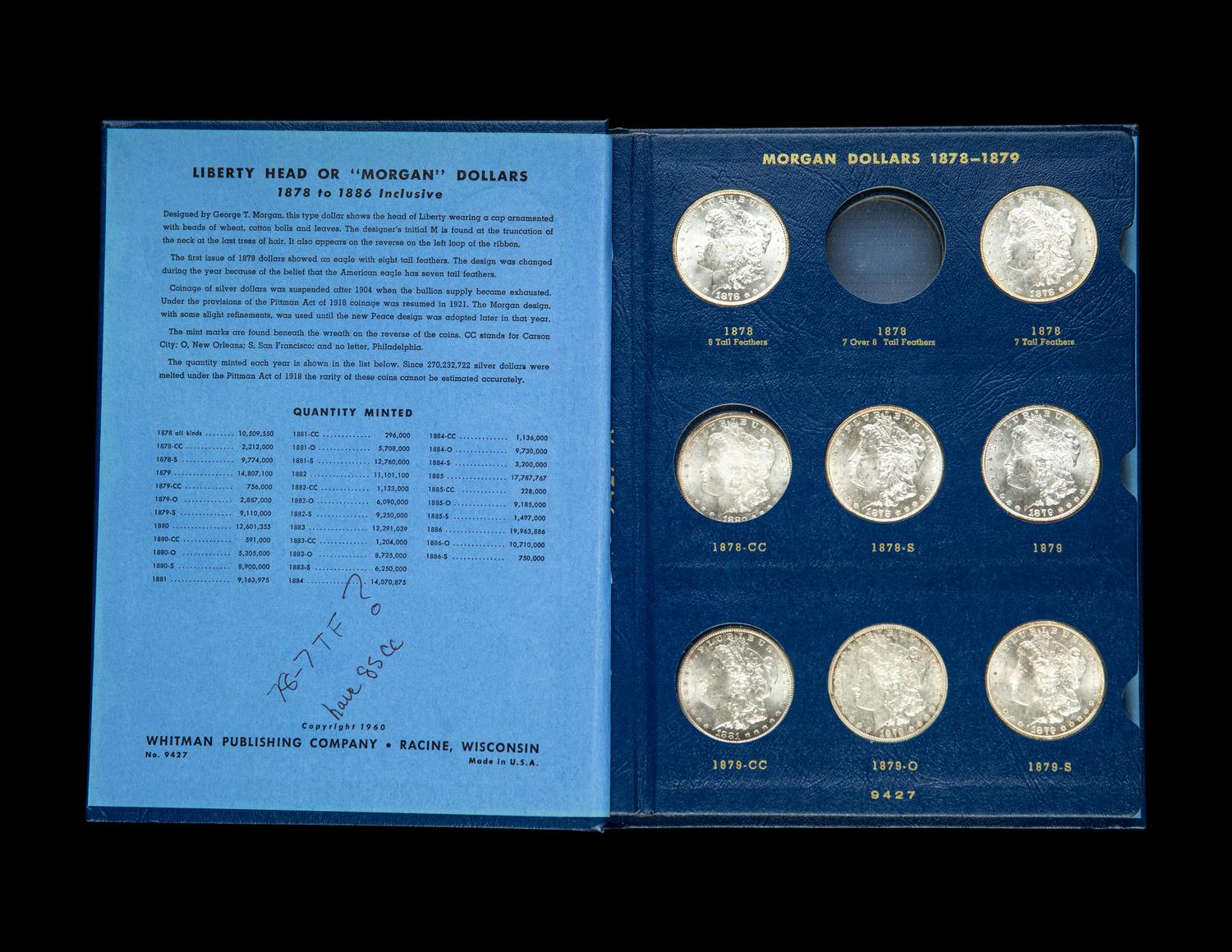 Thirty-Five Morgan $1 Coins