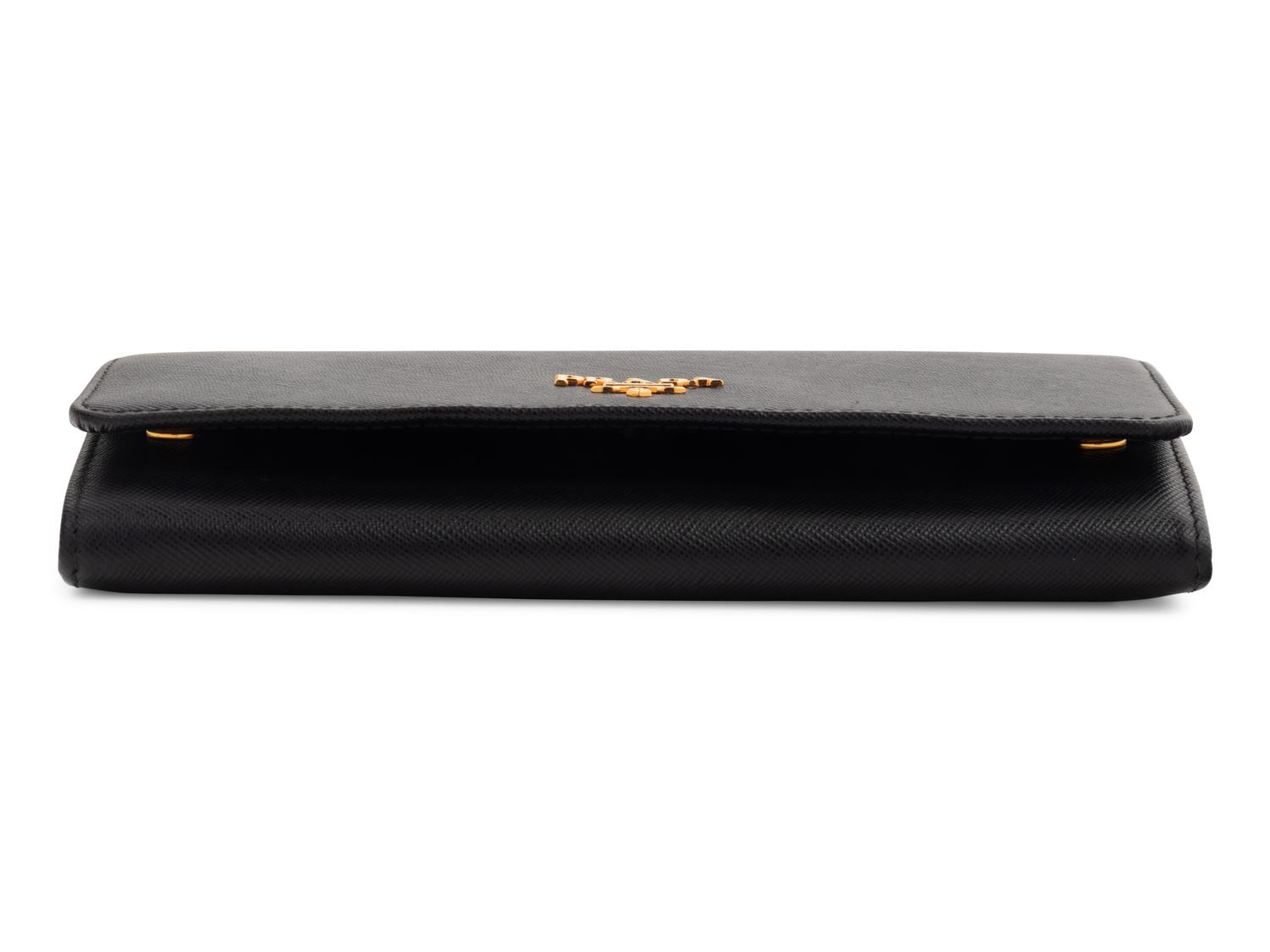 Prada Large Saffiano Wallet, 2014