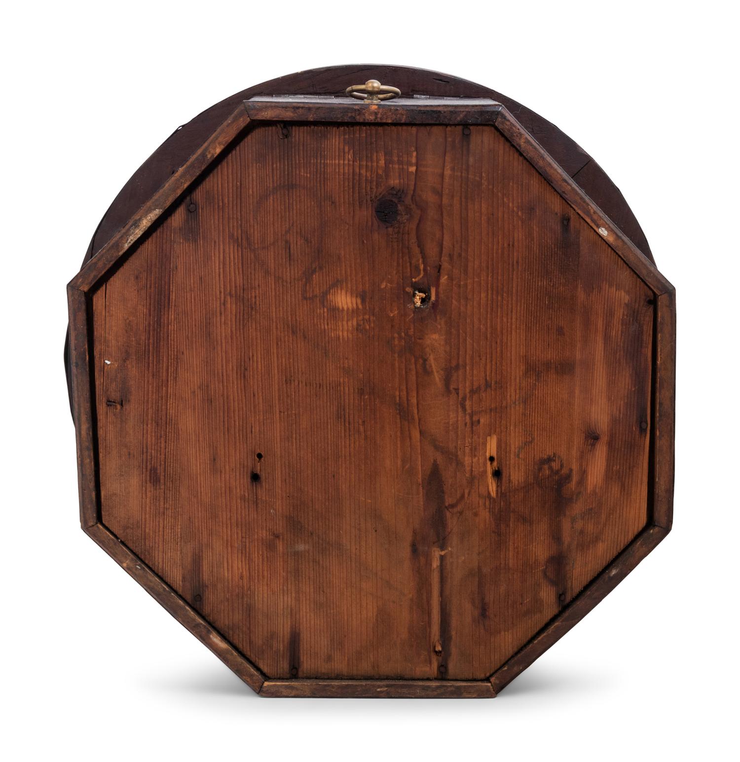 A French Oak Wall Clock