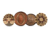 Hopi Second and Third Mesa Basketry Plaques