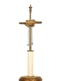 A Pair of Italian Baroque Style Painted and Parcel-Gilt Pricket Sticks
