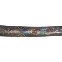 Philadelphia Bird's Head Pommel Silver Hilted Officer's Saber with Silver Mounted Leather Scabbard