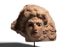 A Greek Terracotta Theater Mask