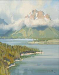Morning Clouds - Mt. Moran