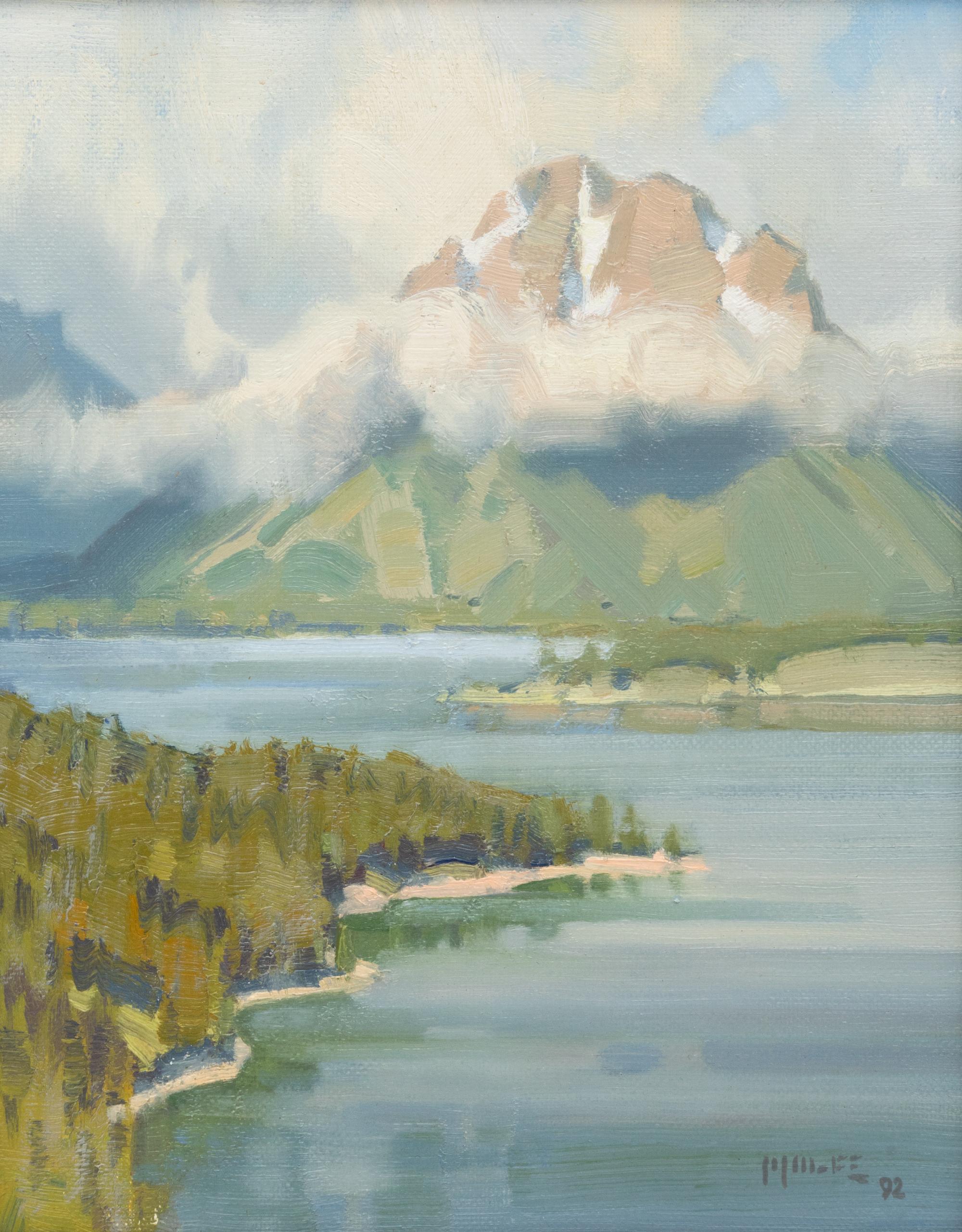 Morning Clouds - Mt. Moran