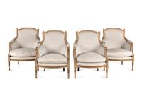 A Set of Four Dennis and Leen Montalembert Bergeres