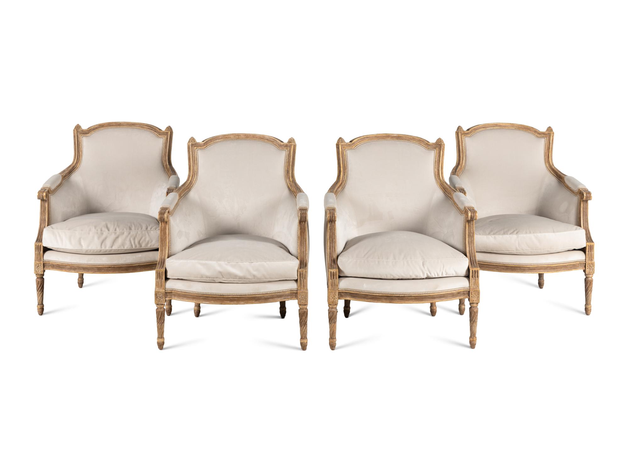 A Set of Four Dennis and Leen Montalembert Bergeres