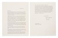 BRADBURY, RAY. Way Up in the Air. Typescript draft with ALS from Roy Squires.
