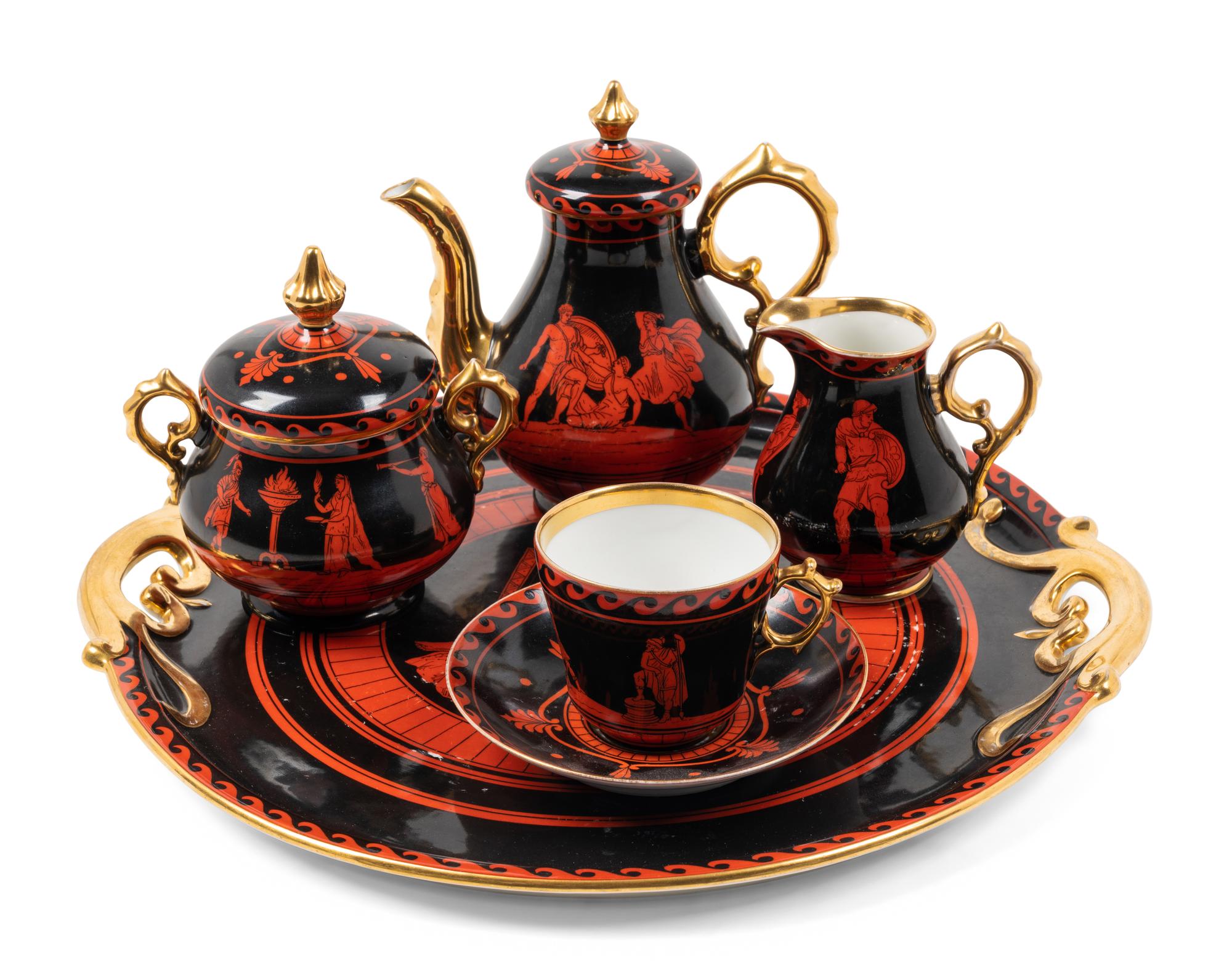 A German Porcelain Tête-à-Tête