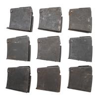 Lot of (9) Solothurn Magazines for the S18-100 and S18-154 20mm Anti-Tank Rifles
