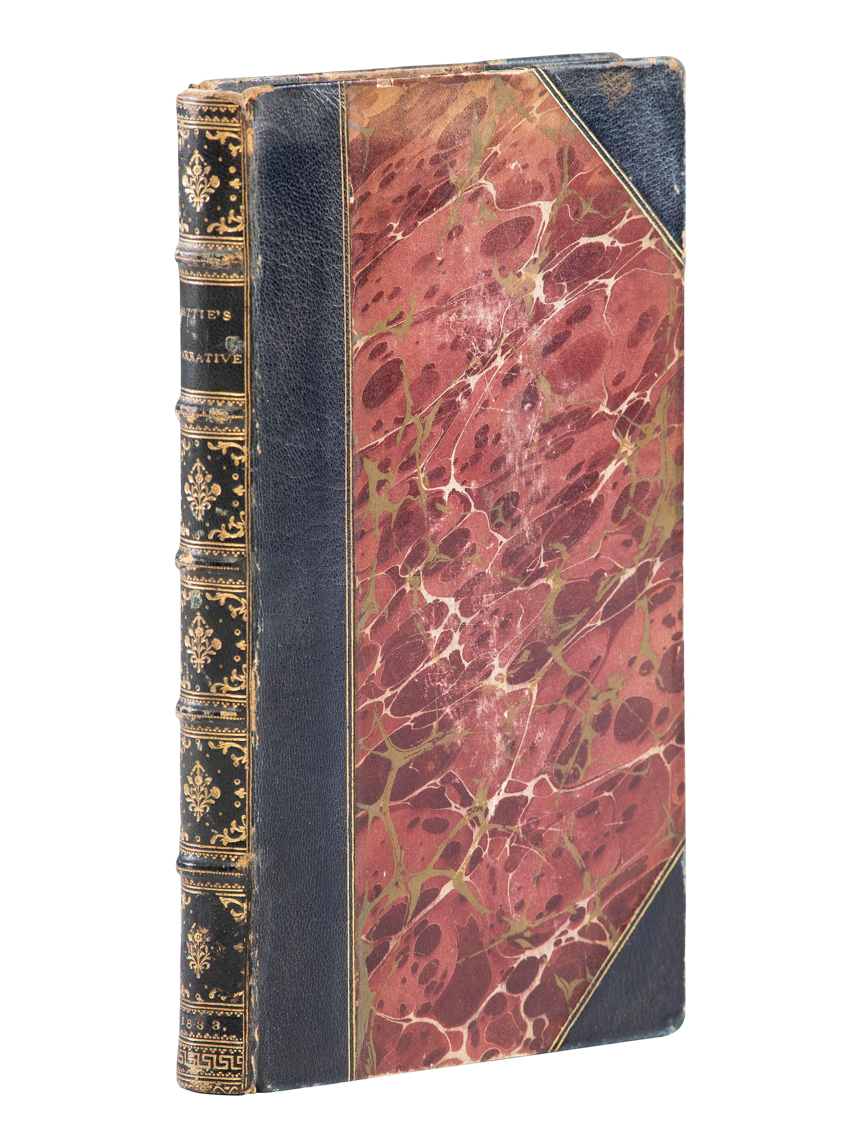 American Travel, Exploration & Expansion PATTIE, James O. (1803-ca 1833). The Personal Narrative of James O. Pattie of Kentucky. During an Expedition from St. Louis, through the vast Regions between that Place and the Pacific Ocean . Edited by Timothy Flint. Cincinnati: E.H. Flint, 1833.