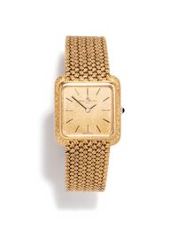 BAUME & MERCIER, YELLOW GOLD WATCH