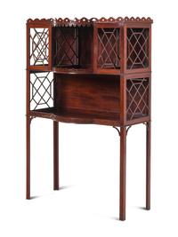 A George III Mahogany Cabinet