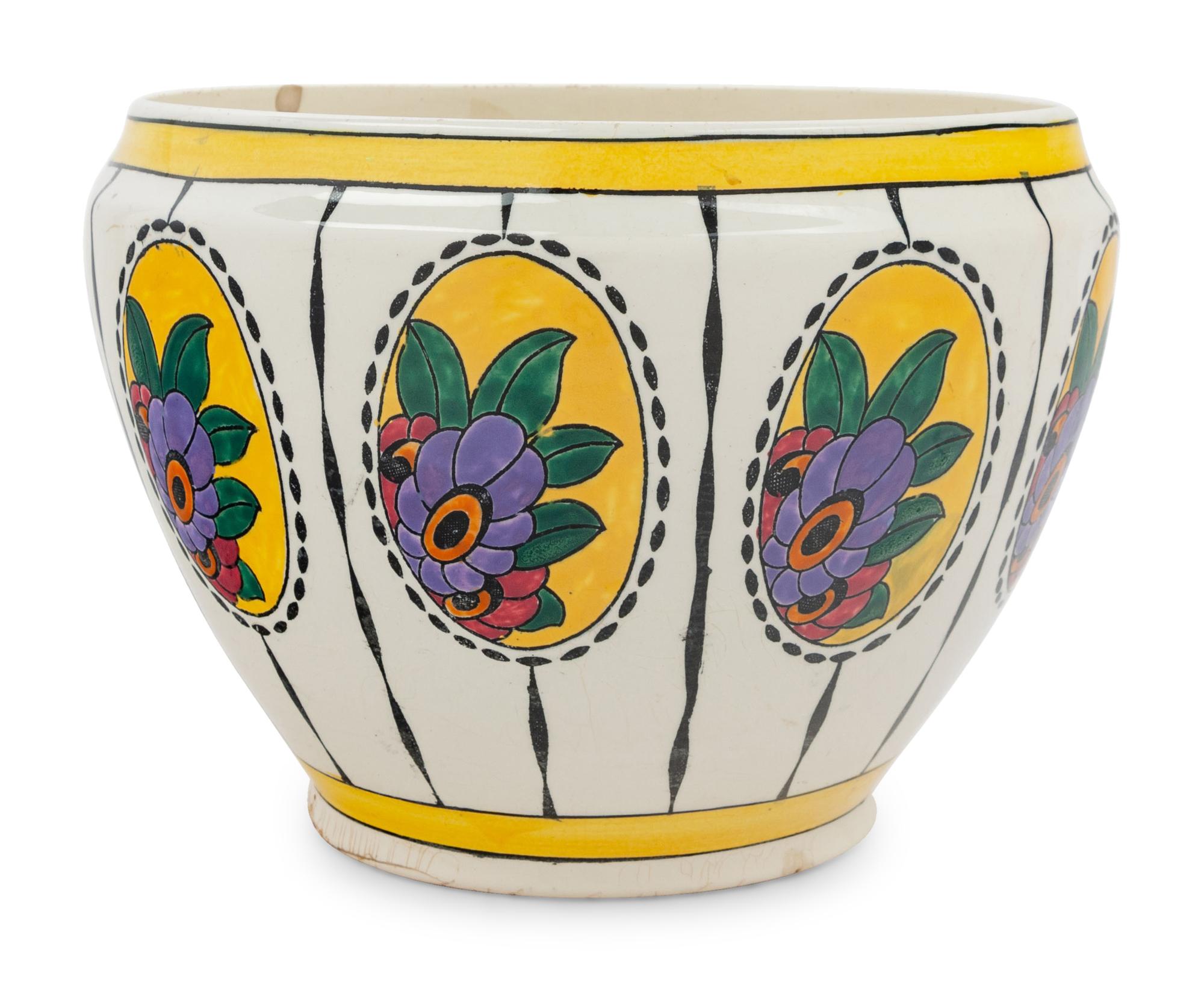 A Boch Frères Glazed Ceramic Vase