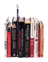(Celebrity Books) A group of 11 autographed books, comprising: