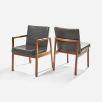 George Nelson (American, 1908-1986) A Set of Six Dining Chairs, Herman Miller, USA, 1950s