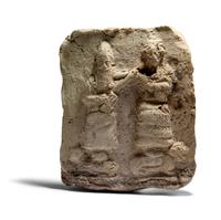 A Near Eastern Terracotta Plaque