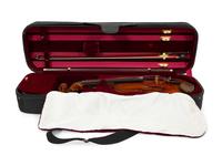 Two Cased Violins with Bows
