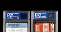 A Group of 1989 Topps Traded Tiffany and Fleer Glossy Ken Griffey Jr. PSA Graded Cards;