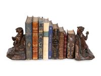 A Pair of Jennings Brothers Bronze Cougar Bookends