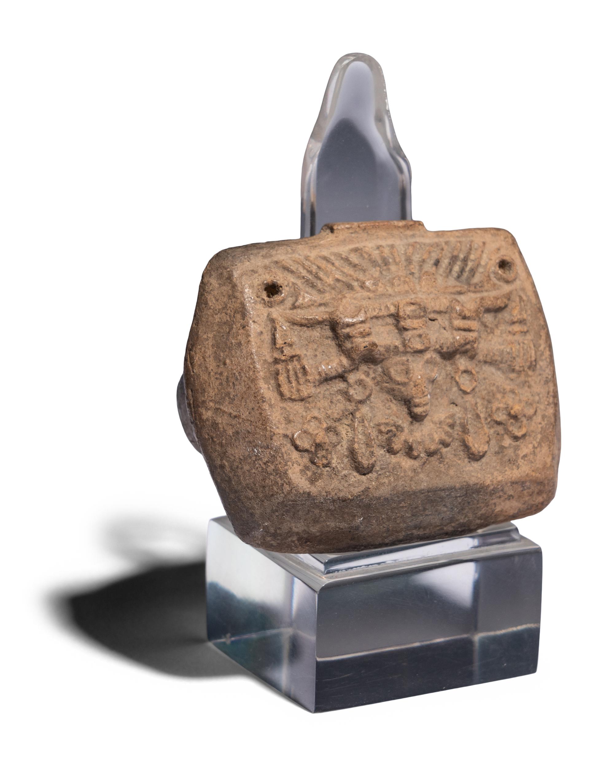 A Teotihuacan Terracotta Stamp