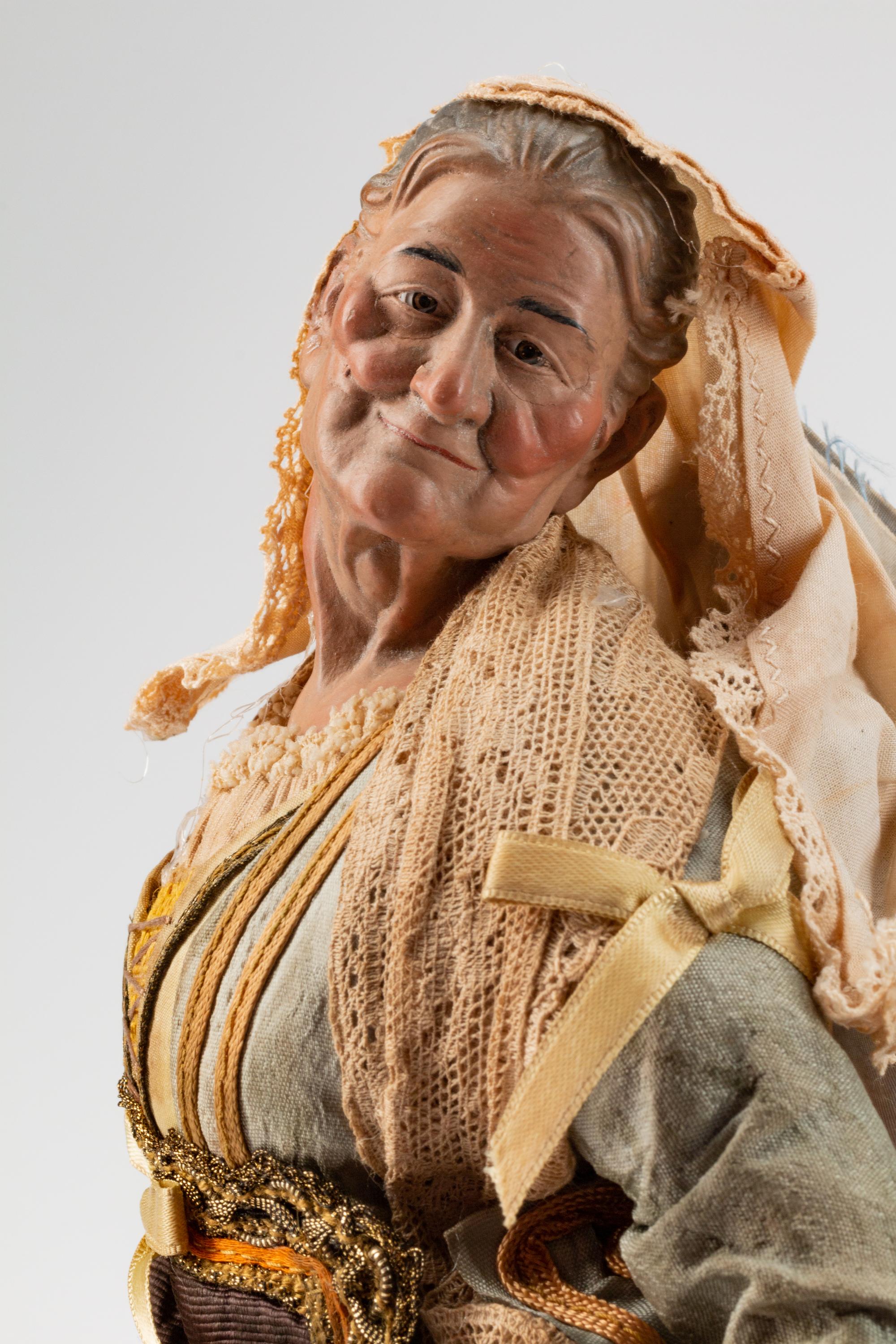 Three Neapolitan Market Figures — 19TH CENTURY