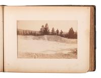 [WESTERN AMERICANA]. HAYNES, F. Jay (1853-1921), photographer. Album containing 24 photographs of Yellowstone National Park. St. Paul, MN.