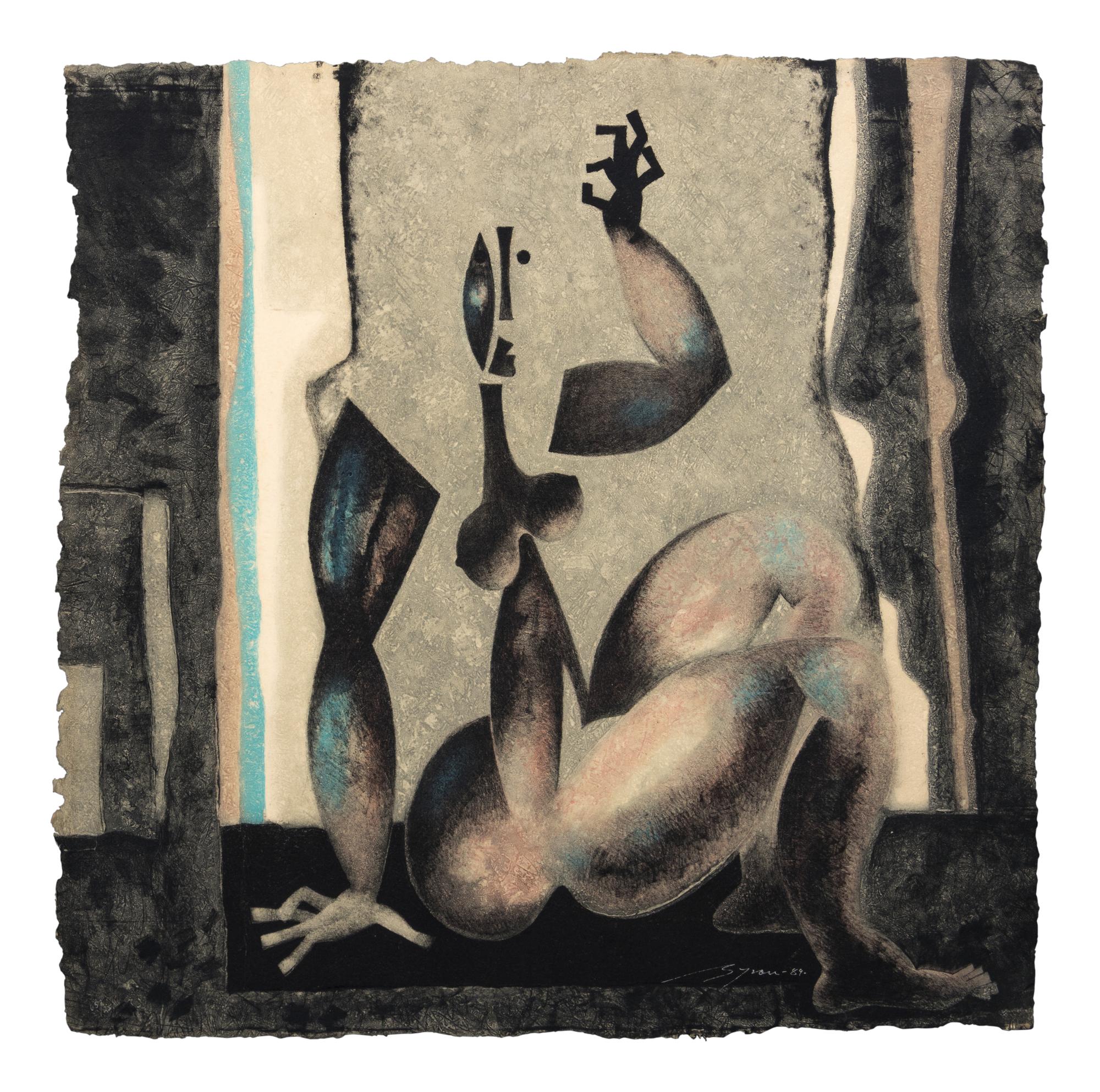 Abstract Figure of a Woman