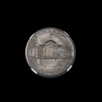 A United States 1943-D Jefferson 5c Six Full Step Coin — NGC GRADED MS68 6FS