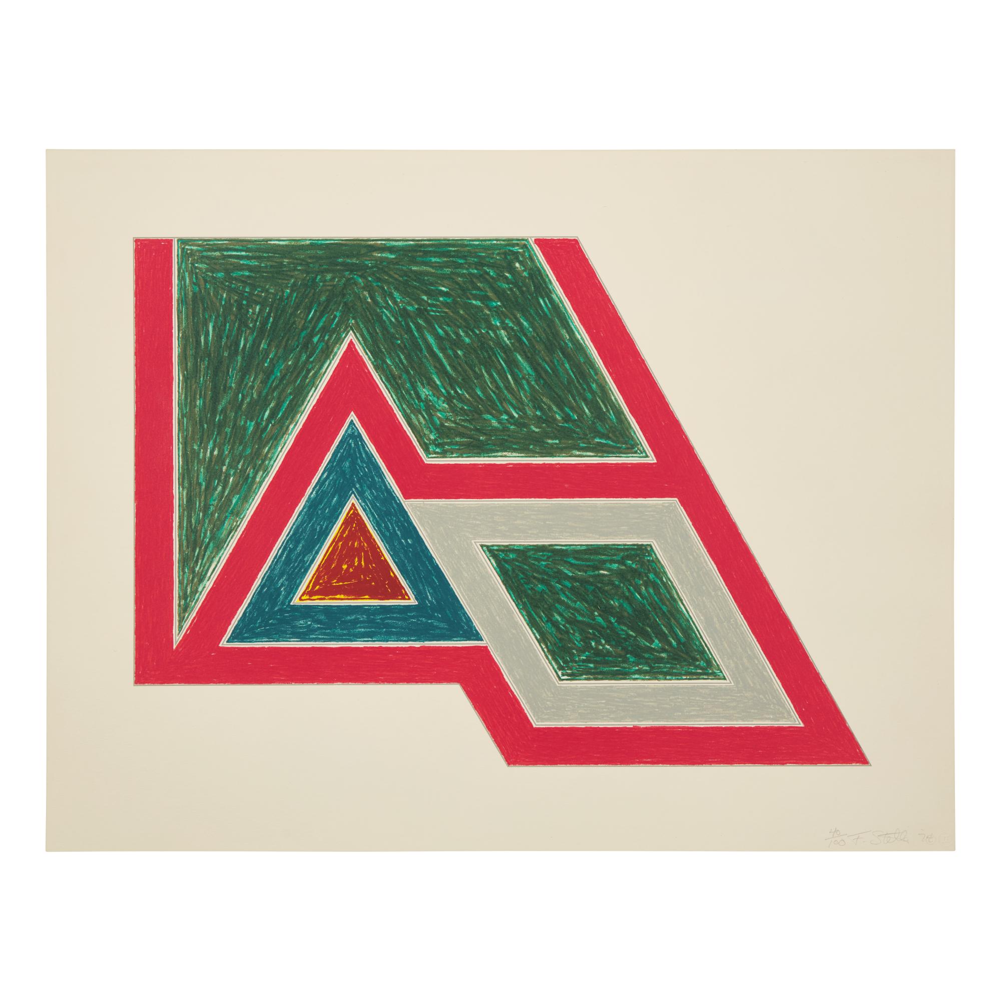Frank Stella (American, 1936-2024) — Sanbornville (from Eccentric Polygons, 1974