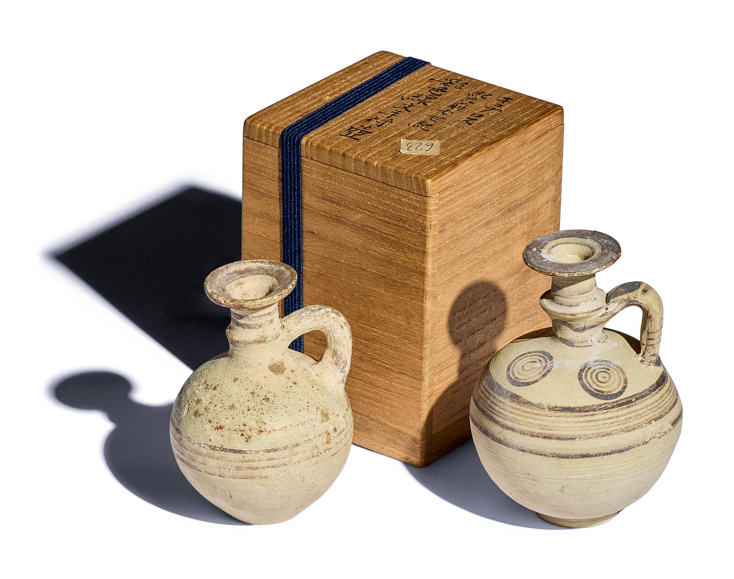 Two Cypriot Bichrome-Ware Jugs